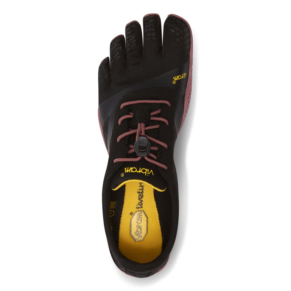 Tenis Deportivos Mujer Negros/Rosas - FiveFingers Kso Evo - ONSERF-821
